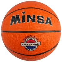 Мяч баскетбольный Minsa, резина, размер 7, 475 г 491881s фото