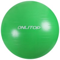 Фитбол, ONLITOP, d=85 см, 1400 г, антивзрыв, цвет зелёный 3544008s фото