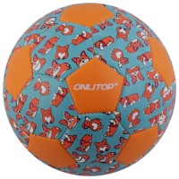 Мяч футбольный ONLITOP «Лисёнок», размер 2, 32 панели, PVC, бутиловая камера, машинная сшивка, 100 г 4166923s фото