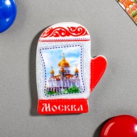 Магнит в форме варежки «Москва. Храм Христа Спасителя» 3292793s фото