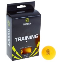 Мяч для настольного тенниса Torres Training, 1 звезда, набор 6 шт., цвет оранжевый 1089334s фото