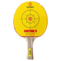 Ракетка для настольного тенниса Torres Control, для начинающих, накладка 1,8 мм, коническая ручка 1089346s фото