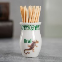 Сувенир для зубочисток в форме кувшина «Урал» 3623559s фото