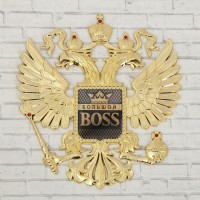 Герб настенный «Большой босс», 25 х 22.5 см 3442104s фото