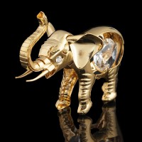 Сувенир «Слонёнок», 6×2,7×5 см, с кристаллами 424925s фото