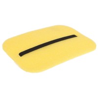 Коврик-сидушка с креплением на резинке, 35 х 25 см, толщина 10 мм, цвет жёлтый 1491815s фото
