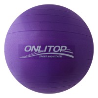 Фитбол, ONLITOP, d=85 см, 1400 г, антивзрыв, цвет фиолетовый 3544010s фото