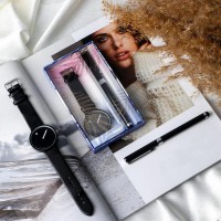 Набор: часы наручные и ручка «Красота в моменте» 5448890s фото