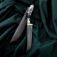 Нож Пчак Шархон - изогнутая рукоять, клинок 19 см 6769513s фото