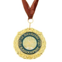 Медаль на подложке «За посещение Башкирии» 718361s фото