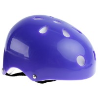 Шлем защитный детский, обхват 55 см, цвет синий 4045125s фото