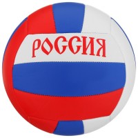 Мяч волейбольный «Россия», размер 5, 18 панелей, PVC, машинная сшивка 678393s фото