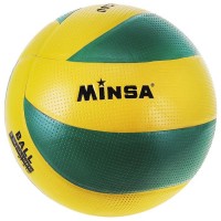 Мяч волейбольный MINSA, PU, размер 5, PU, бутиловая камера, клееный, 250 г 735908s фото