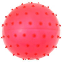 Мячик массажный, матовый пластизоль, d=18 см, 43 г, МИКС 292638s фото