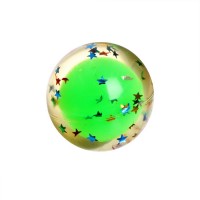 Мяч каучук «Звёзды» световой, цвета МИКС 7361156s фото