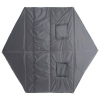 Пол для зимней палатки, 6 углов, 220 × 220 мм, цвета микс 4599569s фото