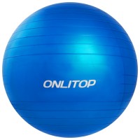 Фитбол, ONLITOP, d=65 см, 900 г, антивзрыв, цвет голубой 3543997s фото