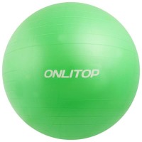 Фитбол, ONLITOP, d=75 см, 1000 г, антивзрыв, цвет зелёный 3544001s фото