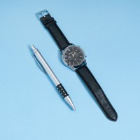 Набор подарочный 2в1 (ручка, часы), микс 5092278s фото