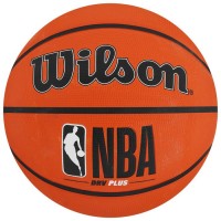 Мяч баскетбольный WILSON NBA DRV Plus, арт.WTB9200XB06 размер 6, резина, бутиловая камера, цвет коричневый 7391595s фото