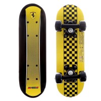 Скейтборд FERRARI мини, цвет жёлтый 5358091s фото