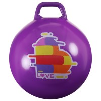 Мяч-прыгун с ручками LOVE 65 см, 520 г, цвет фиолетовый 7350293s фото