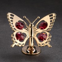 Сувенир «Бабочка крас.»,с кристаллами 7706917s фото
