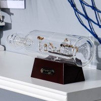 Корабль сувенирный «Гондола», в бутылке, микс  6,5 × 27 × 9 см 7827156s фото